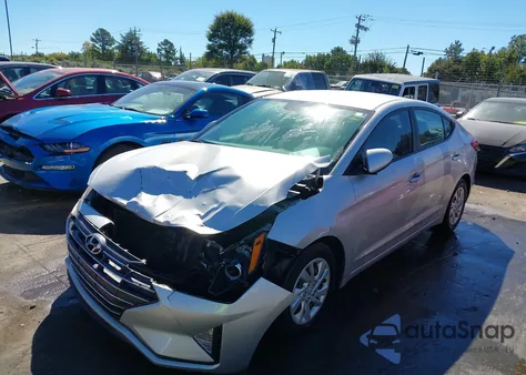 2019 Hyundai Elantra Se из США, поврежденный, VIN 5NPD74LF4KH449031